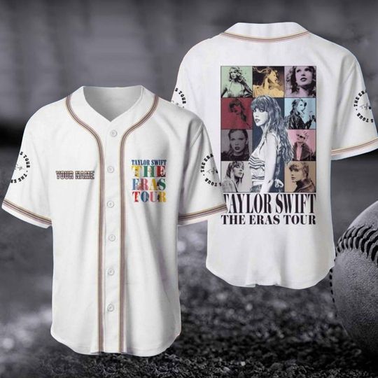 Discover Custom Taylor's Eras Tour Baseball Jersey, Taylor's Concert 2023 Shirt