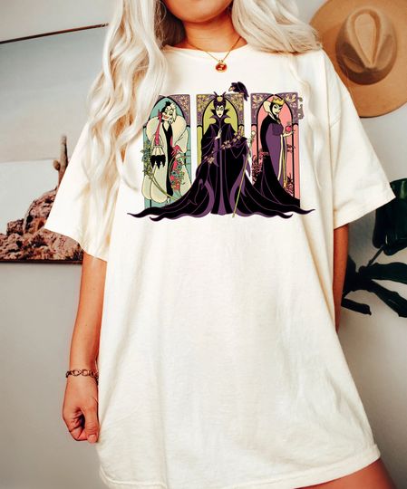 Vintage Disney Villains Evil Shirt