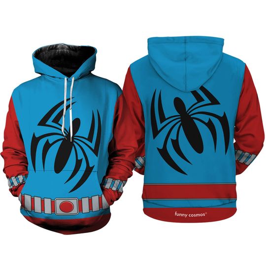 Scarlet Spider 3D Full Over Print Hoodie