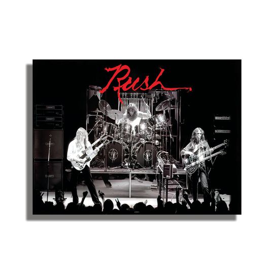 Rush Classic Rock Live Poster