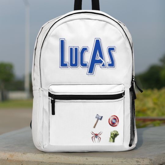 Custom Marvel Backpack, Back To School Disney Backpack, Back To School Backpack