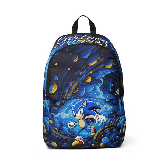 Sonic Energy Cosmic Book Bag Backpack