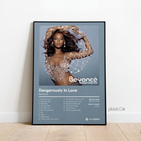 Discover Beyonce Dangerously In Love Poster