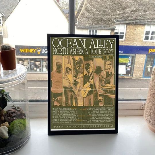 Ocean Alley North America Tour 2023 Poster