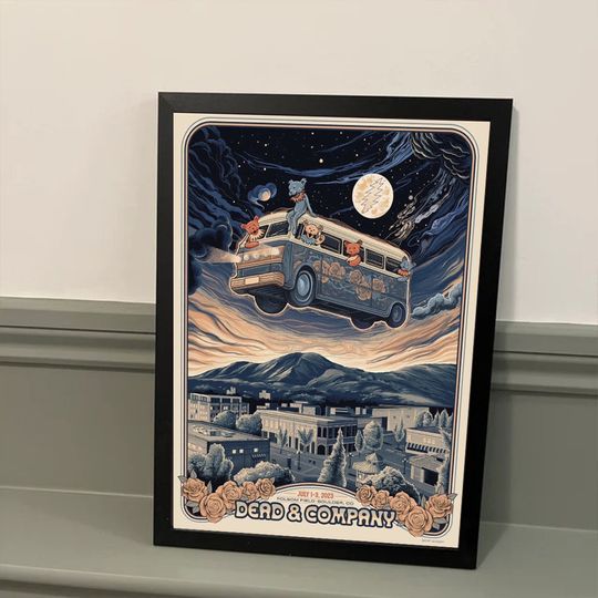 Discover 2023 Dead & Co Posters, Dead & Co 2023 Tour Posters