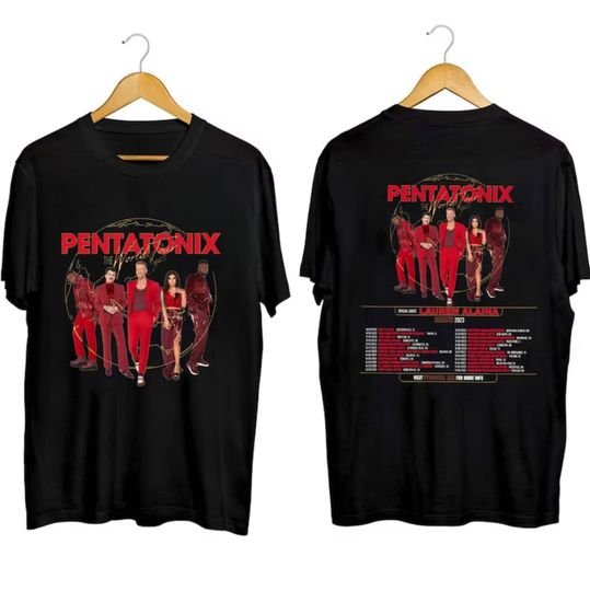 Discover Pentatonix The World Tour Summer 2023 Shirt, Pentatonix 2023 Concert Shirt