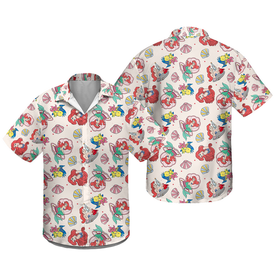Discover The Little Mermaid Disney Hawaiian Shirt