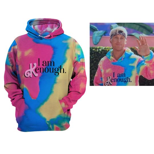 I Am Kenough Barbie Ken Movie 2023 Merch Hoodie