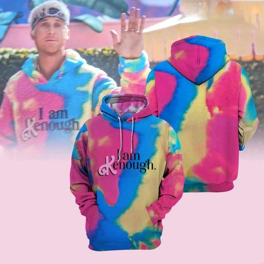 I Am Kenough Barbemheimer Movie 2023 3D Hoodie
