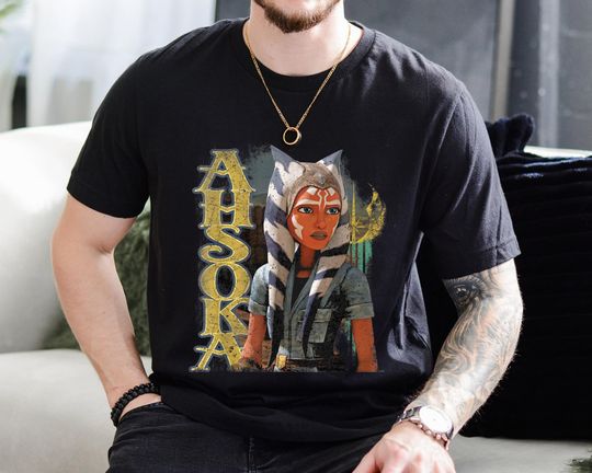 Disney Star Wars Shirt, Ahsoka Tano Shirt, The Clone Wars Gone with a Trace T-Shirt, Star Wars Characters Shirt