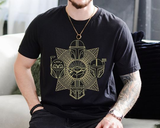 The Mandalorian Shirt, Grogu Mandalore Warriors T-Shirt, Disney Star Wars Shirt