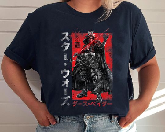 Visions Samurai Vader Reach Vintage Shirt, Galaxy's Edge Shirt, Disney Star Wars Shirt