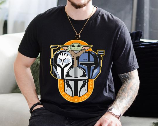 The Mandalorian Shirt, Grogu Bo-Katan Job to Do T-Shirt, Star Wars Characters Shirt, Disney Star Wars Shirt