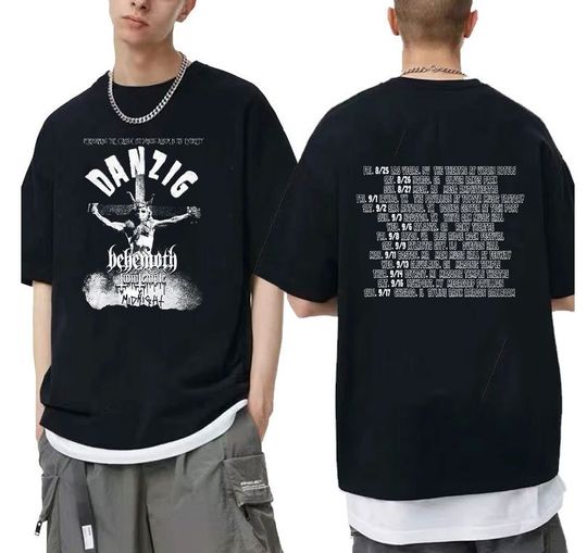 Discover Danzig 2023 Tour Shirt, Danzig Band 2023 Concert Shirt