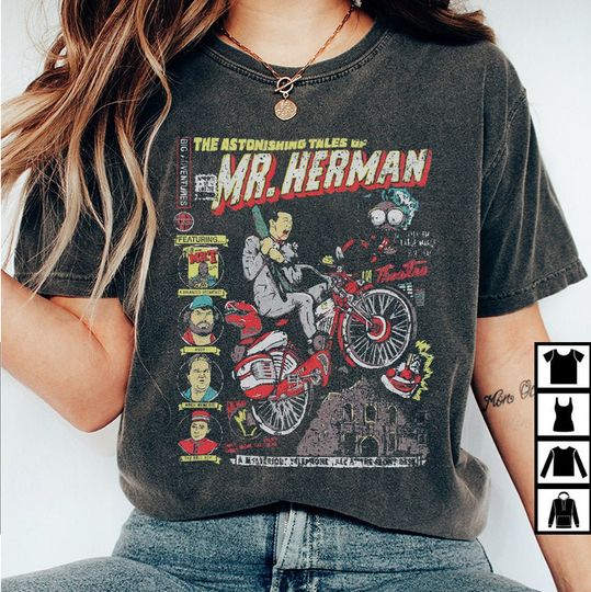 Discover Paul Reubens Pee Wees Herman Shirt