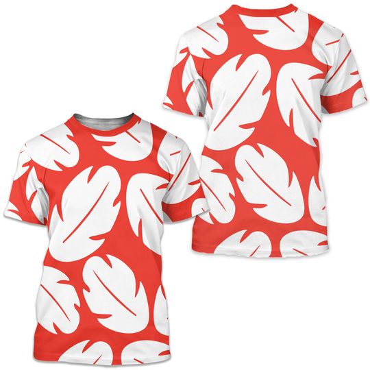 Discover Pelekai Halloween Cosplay 3D Shirt, Character Red Leaf Costume Gift