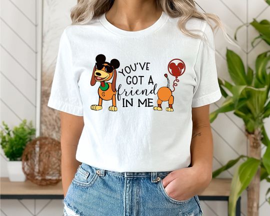 You've Got A Friend In Me Slinky Dog Shirt, Toy Story Character Shirt, Toy Story Shirt, Slinky Toy Shirt, Disneyland Shirt, Slinky Shirt