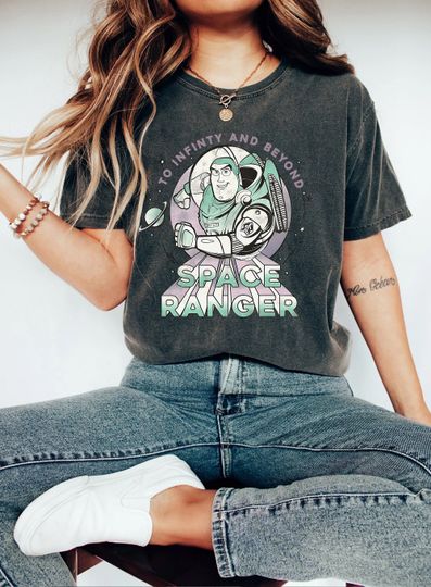 Vintage Toy Story Buzz Lightyear Space Ranger Shirt, Discoveryland Shirt, Disneyland Shirt, Disney Pixar Shirt