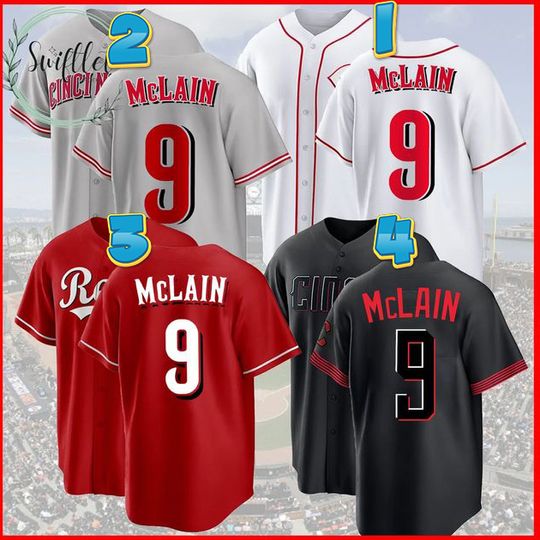 Discover Matthew McLain Baseball Game Jersey, Cincinnati Baseball Game Jersey