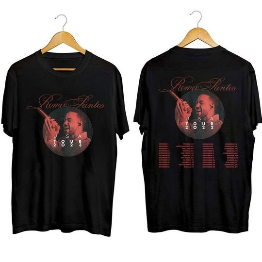 Discover Romeo Santos 2023 Tour Formula Vol3 Shirt, Romeo Santos Fan Shirt