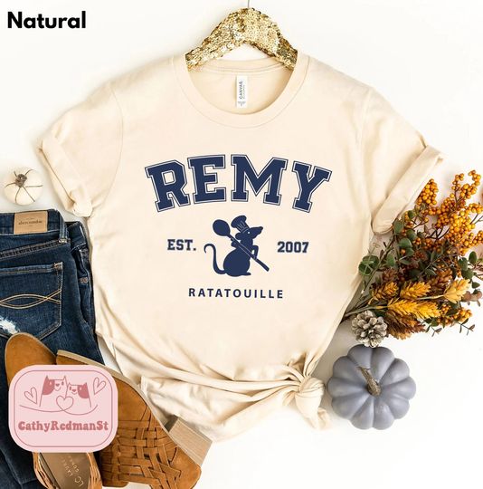 Vintage Remy Ratatouille shirt, Pixar Ratatouille T Shirt, Little chef shirt, Disneyworld Shirt, Disney Family Shirt