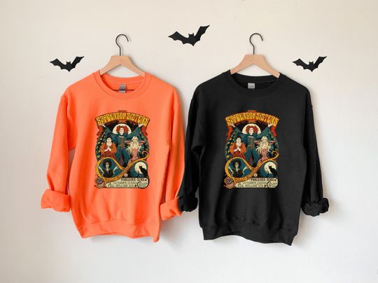 Sanderson Sisters Shirt, Disney Shirt, Retro Halloween Shirt, Vintage Halloween Shirt