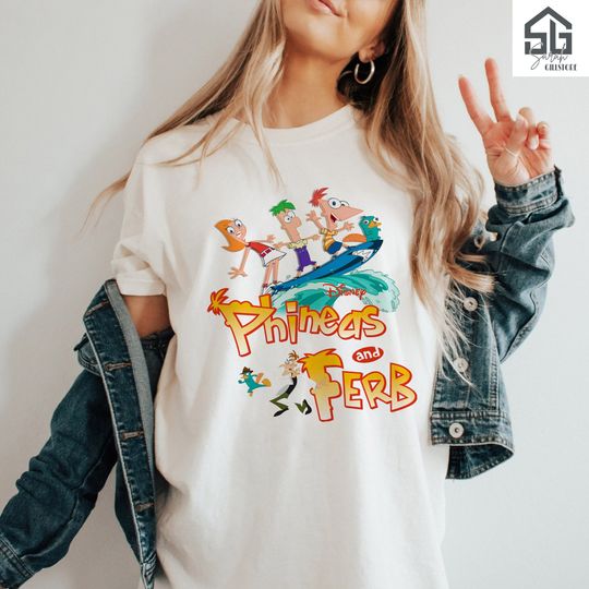 Disney Phineas And Ferb Funny Cartoon Shirt, Disney Perry T-Shirt