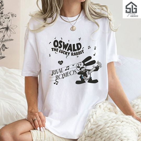 Oswald the Lucky Rabbit 'Rival Romeos' Shirt, Disney 100th Anniversary