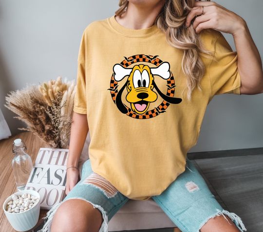 Halloween Pluto  Shirt, Disney Halloween Matching Shirt,Disney Pluto Shirt