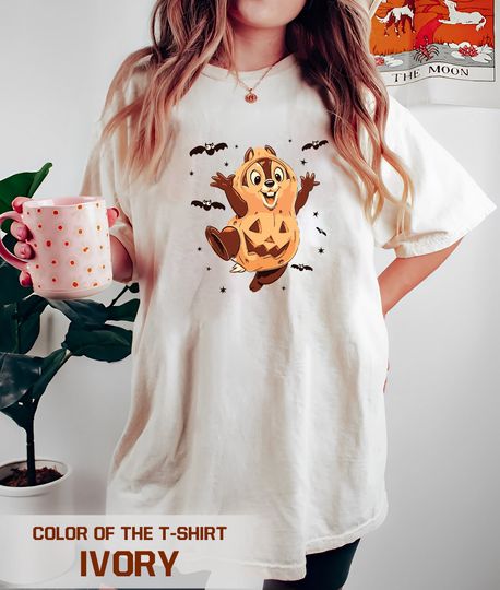 Vintage Chip and Dale Halloween shirt, Disney Halloween Chip & Dale Shirts