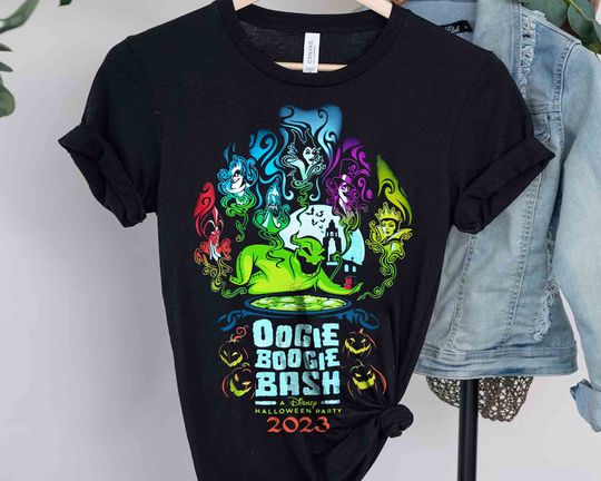 Disney Villains Oogie Boogie Bash 2023 Shirt, Nightmare Before Christmas Tee