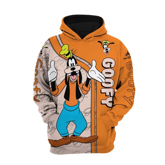 Goofy Dog | Disney Cartoon 3D Hoodie