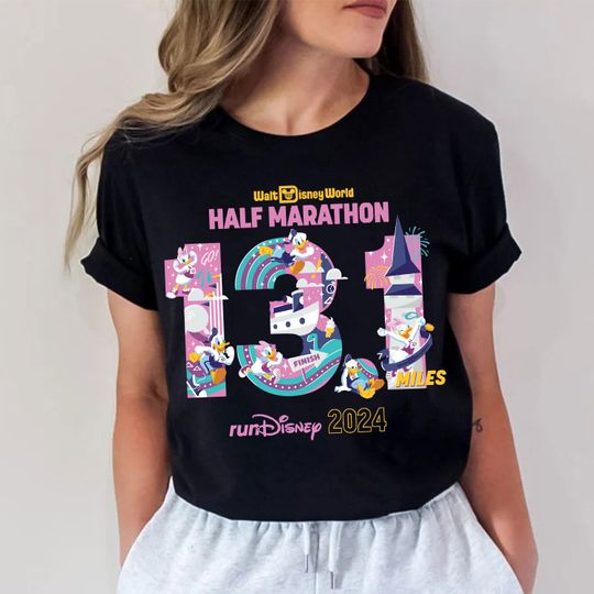 runDisney Donald and Daisy Duck 13.1 Miles Shirt