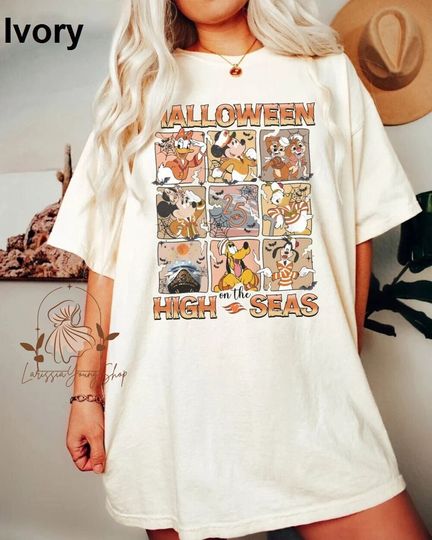 Halloween On The High Seas Shirt, Disney Cruise Halloween Shirt