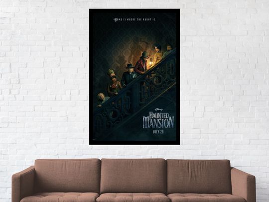 Haunted Mansion (2023) - Movie Poster - Disney Movie