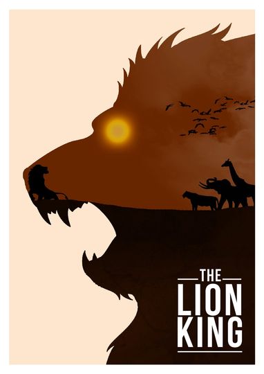 Disney's The Lion King Minimalist Poster
