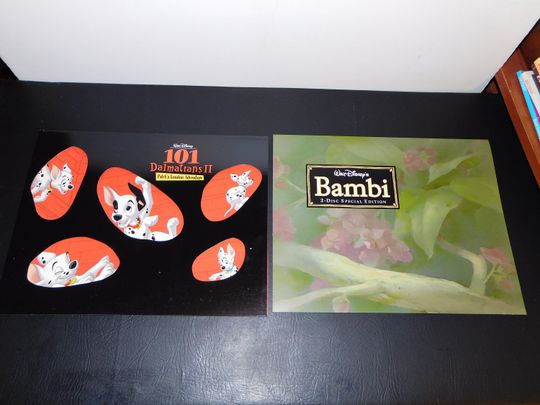 The Disney Store Bambi & 101 Dalmatian's Lithographs 1990's pick your favorite.