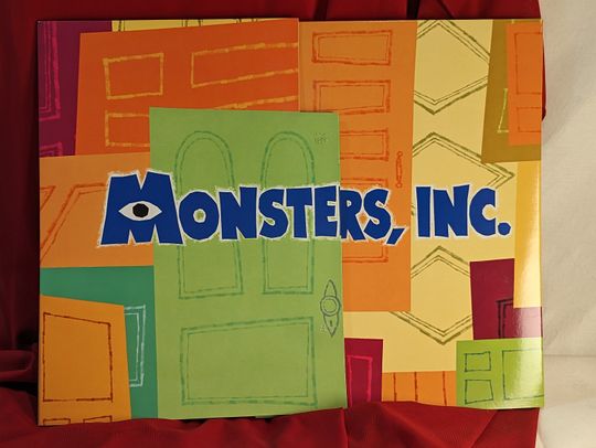 Monsters Inc. Disney Authorized Prints Exclusive Lithograph Portfolio Set of 4 Four Lithographs Suitable for Framing Disney Pixar 11 X 14