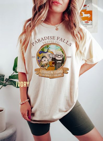 Paradise falls Travel & Co. Shirt, Disney up shirt, Disney trip shirt,  Disney World Disneyland shirts
