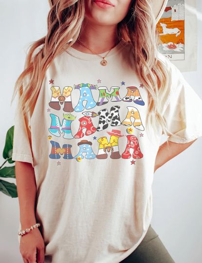 Vintage Disney Toy Story Mama Shirt, Disney Shirt,  Disneyland Shirts, Disney Pixar Shirt, Disney Mom Shirt
