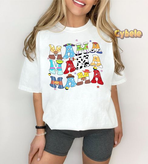 Vintage Disney Toy Story Mama T-Shirt, Mama Toy Story Shirt, Toy Story Mom Shirt, Disney Pixar Shirt, Disney Mom Shirt
