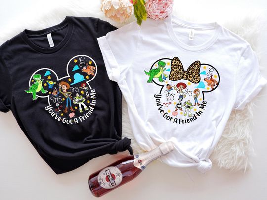 You've Got A Friend In Me, Toy Story, Ears shirt, Disney Toy Story, Woody buzz world, Friends Toys Shirt, Toy Story vacay