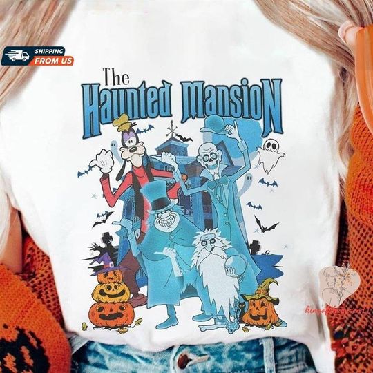 Goofy Halloween Shirt, Haunted Mansion Shirt, Foolish Mortals Tee, Disneyland Tee