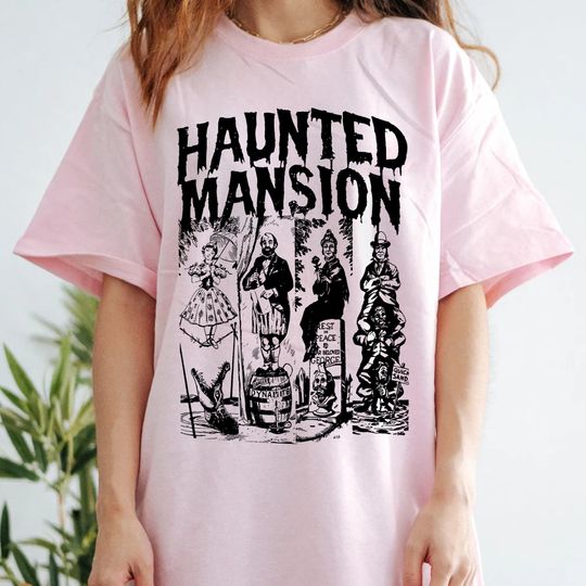 90s Vintage Haunted Mansion Shirt, The Haunted Mansion Shirt, Disneyland Halloween Shirt