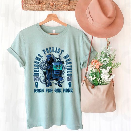 Welcome Foolish Mortal Shirt, Disney Haunted Mansion, Haunted Mansion Ride Shirt