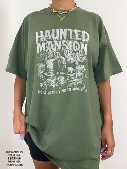 Vintage Haunted Mansion  Shirt, The Haunted Mansion Shirt, Retro Disney Halloween Shirt