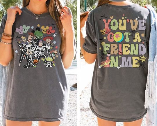 Toy Story Skeleton Halloween Shirt, Disneyland Halloween Shirt