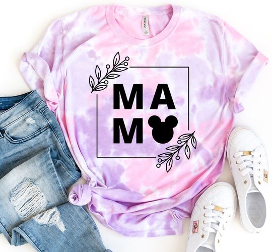 Mama Disney Mickey Mouse Color 3D Shirt