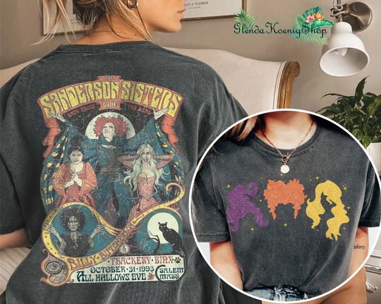 Sanderson Sister Shirt, Hocus Pocus Shirt, Disney Witch Shirt