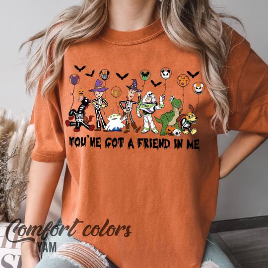 Retro Disney Toy Story Halloween Shirt, You Are Got A Friend In Me Shirt